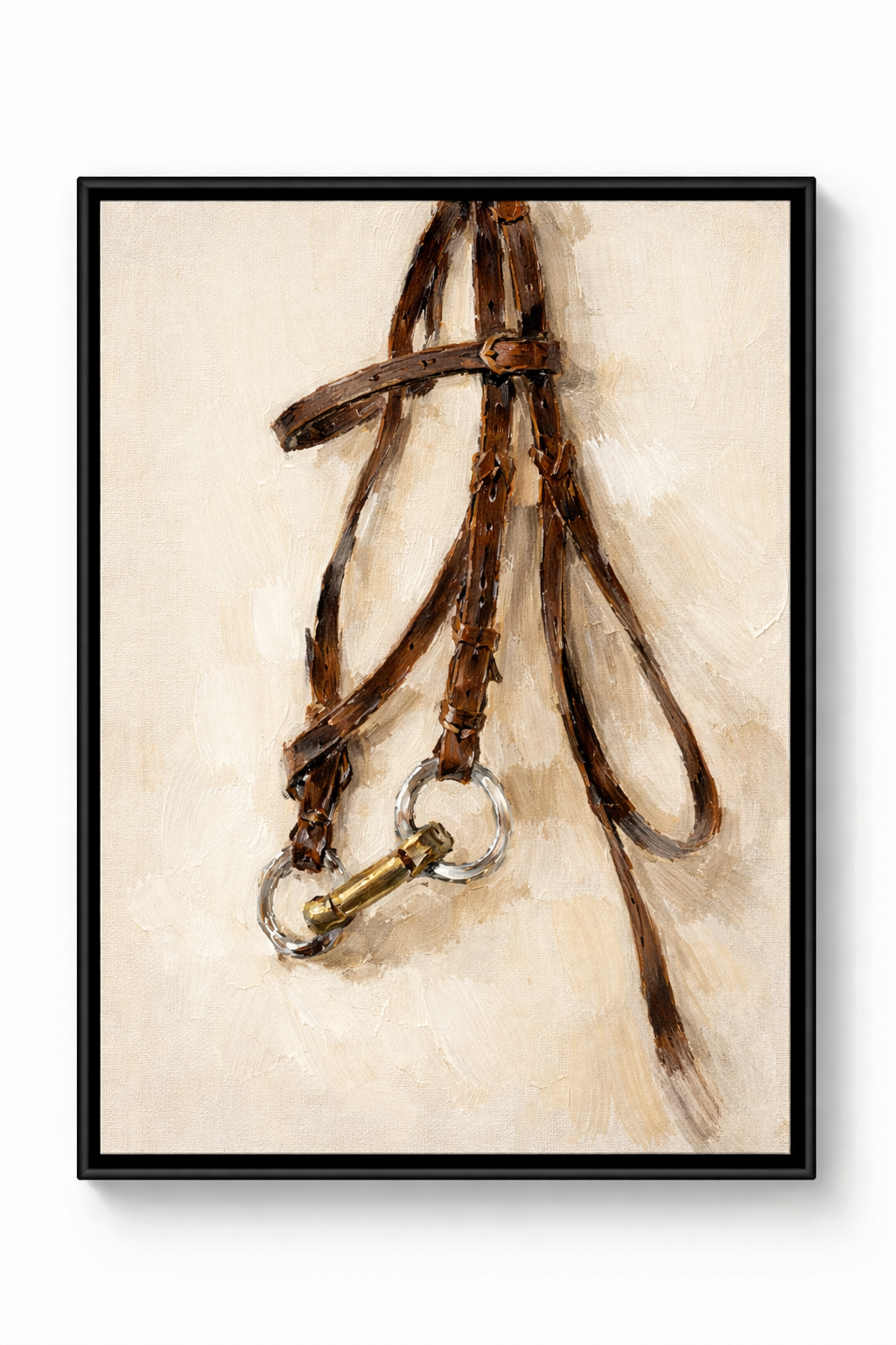 Bridle Study — oil painting by Breanna Malone